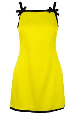 Msgm Femme, Robes, Jaune, Taille: 36 FR Robe femme