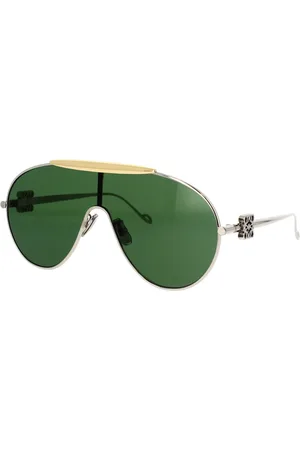 Loewe Unisex, Accessoires, Gris, Taille: ONE Size Défilé Lunettes de Soleil Pilote