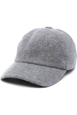 FEDELI Homme, Accessoires, Gris, Taille: L Collection de Chapeaux Baseball Panno