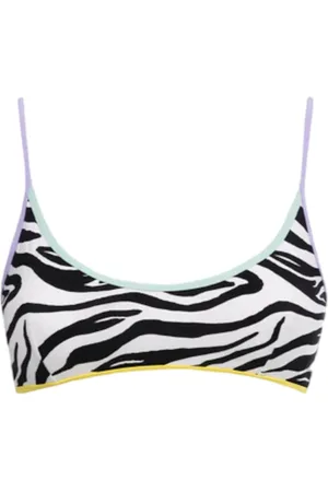 MC2 SAINT BARTH Femme, Maillots de bain, Multicolore, Taille: 36 FR Vêtements Mer Blanc Judystring