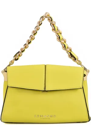 ERMANNO SCERVINO Femme, Sacs, Jaune, Taille: ONE Size Sac Firenze en Polyuréthane