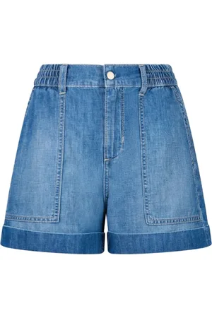 Liu Jo Femme, Shorts, Bleu, Taille: W26 Pantalon Élégant avec Composition Inconnue