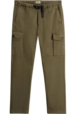 Woolrich Homme, Pantalons, Vert, Taille: W36 Pantalon Cargo Twill