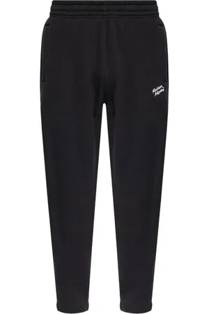 Maison Kitsuné Homme, Pantalons, Noir, Taille: XS Pantalon Noir Aw24