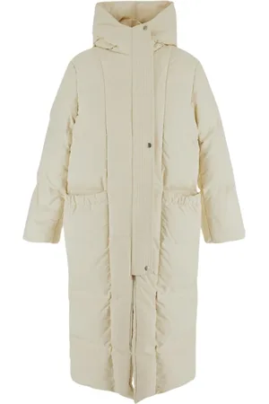 Jil Sander Femme, Manteaux, Blanc, Taille: 38 FR Manteau Femme Vêtements