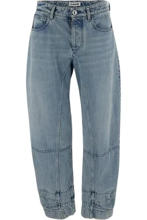 Jil Sander Femme, Jeans, Bleu, Taille: 38 FR Jean slim fit