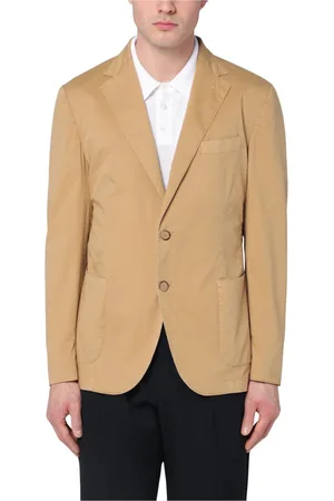 Biagio Santaniello Homme, Vestes, Brun, Taille: L Veste à un bouton dans le style Gl797Mf