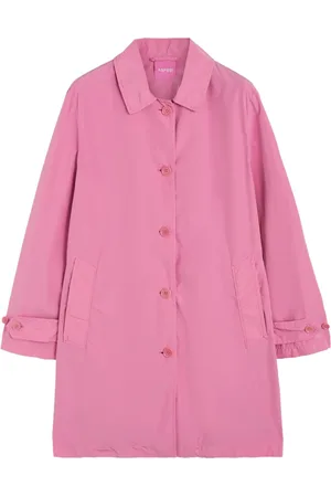 Aspesi Femme, Manteaux, Rose, Taille: 36 FR Veste Imperméable Technique Compacte