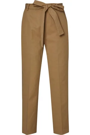 Liu Jo Femme, Pantalons, Vert, Taille: 40 FR Pantalon Chino Militaire