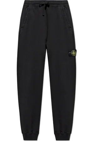 Stone Island Homme, Pantalons, Noir, Taille: M Pantalon de survêtement avec patch amovible