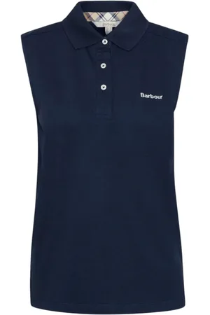 Barbour Femme, Tops, Bleu, Taille: 40 FR Collection de T-shirts et Polos élégants