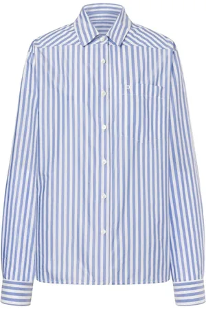 Serafini Femme, Blouses et Chemises, Bleu, Taille: 38 FR Chemise