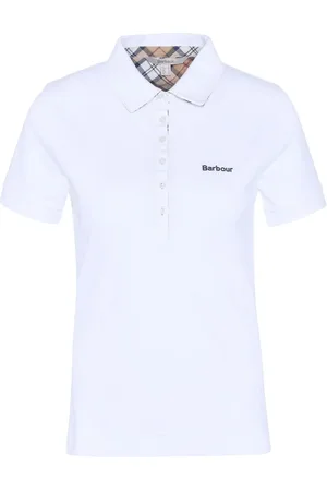 Barbour Femme, Tops, Blanc, Taille: 42 FR Débardeur Coton Élasthanne