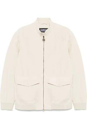 Barbour Homme, Vestes, Blanc, Taille: XL Veste Élégante pour Homme