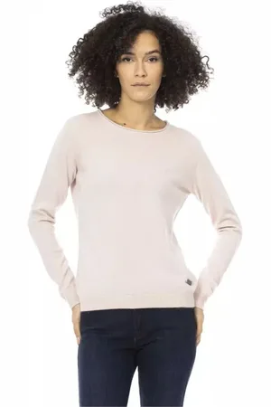 BALDININI Femme, Pulls, Rose, Taille: 42 FR Pull en Tricot Rose Tendance