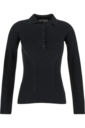 GENTRYPORTOFINO Femme, Tops, Noir, Taille: 38 FR Vêtements Femme Mode