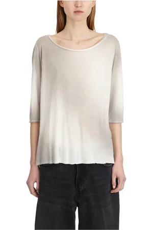 AVANT TOI Femme, Tops, Gris, Taille: 38 FR Haut col bateau