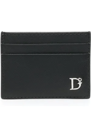 Dsquared2 Homme, Accessoires, Noir, Taille: ONE Size Portefeuilles Noirs pour Hommes