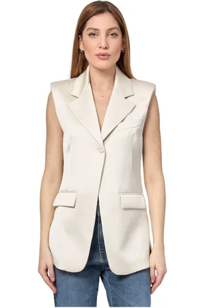 Patrizia Pepe Femme, Vestes, , Taille: 36 FR Vestes avec Épaulettes Rembourrées