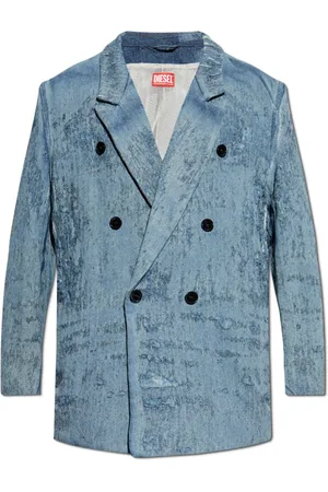 Diesel Femme, Vestes, Bleu, Taille: 40 FR Veste en jean D-Pekka-Fsg2