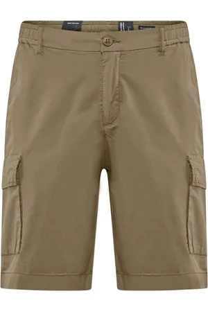 Bomboogie Homme, Shorts, , Taille: M Cargo bermuda in cotton poplin