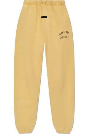 FEAR OF GOD Femme, Pantalons, Jaune, Taille: 42 FR Pantalons de survêtement avec logo