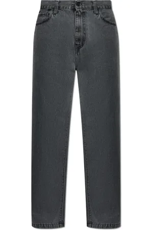 Carhartt Homme, Jeans, Gris, Taille: W32 Jean avec logo