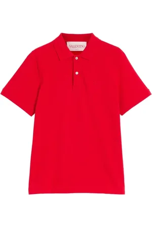 VALENTINO GARAVANI Homme, Tops, Rouge, Taille: S Polo Casual Bleu