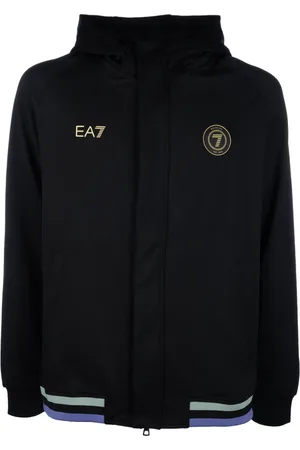 EA7 Homme, Vestes, Noir, Taille: L Vestes Élégantes pour Hommes
