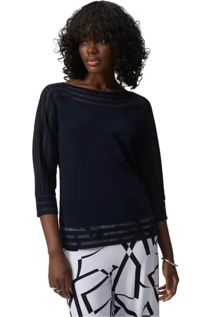 Joseph Ribkoff Femme, Tops, Bleu, Taille: 40 FR Haut Élégant Bleu pour Femmes