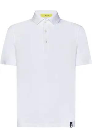 DRUMOHR Homme, Tops, Blanc, Taille: 2XL Polo Chemises