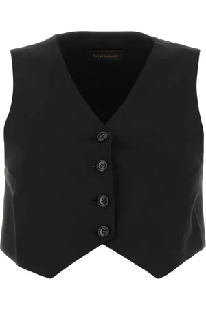 Andamane Femme, Vestes, Noir, Taille: 36 FR Gilet noir extensible - mélange polyester