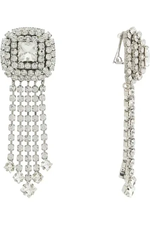 Alessandra Rich Femme, Accessoires, Gris, Taille: ONE Size Boucles d