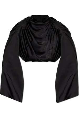 Rick Owens Femme, Blouses et Chemises, Noir, Taille: 38 FR Top Claudette