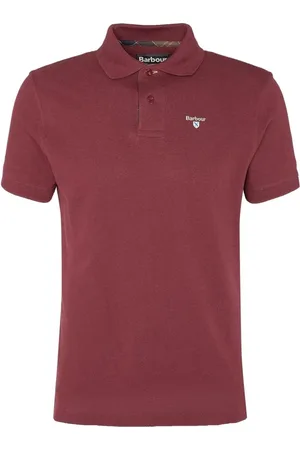 Barbour Homme, Tops, Rouge, Taille: M Polo en coton