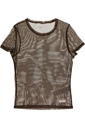 Alexander Wang Femme, Tops, Brun, Taille: 38 FR T-shirt mode femme