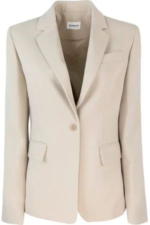 P.A.R.O.S.H. Femme, Vestes, , Taille: 40 FR Veste Classique Rever avec un Bouton