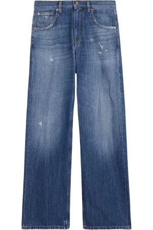 Aspesi Femme, Jeans, Bleu, Taille: W25 Jean blanc en coton à cinq poches