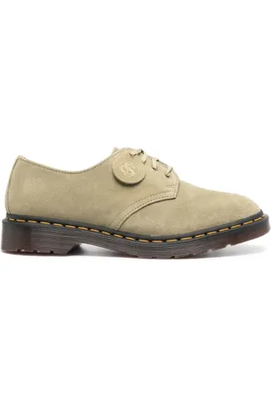 Dr. Martens Homme, Chaussures, Vert, Taille: 42 EU Smiths x C.f. Stead Derby à Lacets