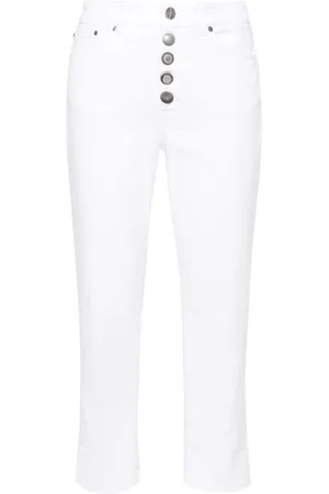 Dondup Femme, Jeans, Blanc, Taille: W27 Jean Slim Blanc