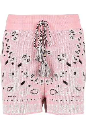 Alanui Femme, Shorts, Rose, Taille: 38 FR Short rose pour femmes