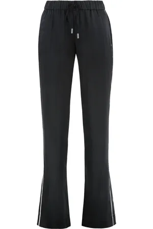 Calvin Klein Femme, Pantalons, Noir, Taille: 42 FR Pantalon de pyjama en satin avec poches arrière