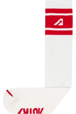 Autry Unisex, Sous-vêtements, Blanc, Taille: M Calza Chaussettes Élégantes