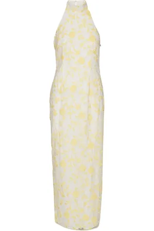 ROTATE Femme, Robes, , Taille: 40 FR Robe en Polyester Jaune