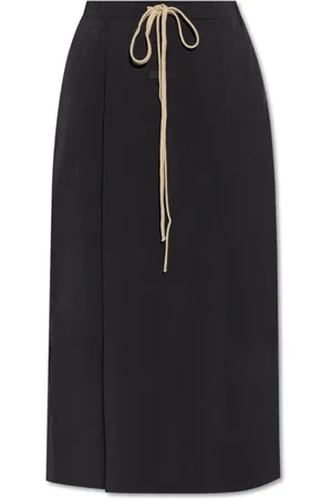 FEAR OF GOD Femme, Jupes, Noir, Taille: 36 FR Jupe avec logo