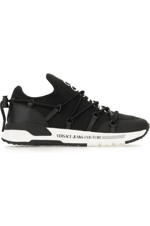 VERSACE Homme, Chaussures, Noir, Taille: 40 EU Baskets Décontractées pour un Usage Quotidien