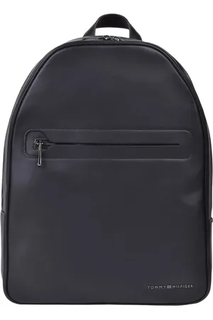 Tommy Hilfiger Homme, Sacs, Noir, Taille: ONE Size Sac à Dos Élégant avec Fermeture Éclair