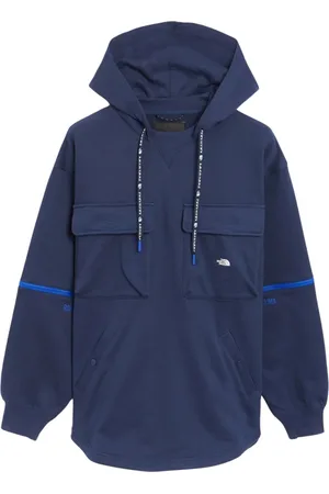 The North Face Homme, Sweatshirts et sweats à capuche, Bleu, Taille: L Sweat à Capuche à Manches Amovibles