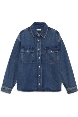 ANINE BING Femme, Blouses et Chemises, Bleu, Taille: 40 FR Chemise Paxton Bleu Mer