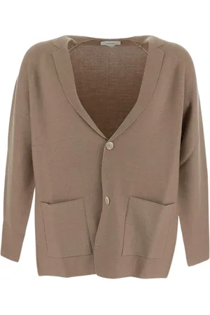 LARDINI Homme, Pulls, , Taille: M Laine Soie Tricot Blazer Veste